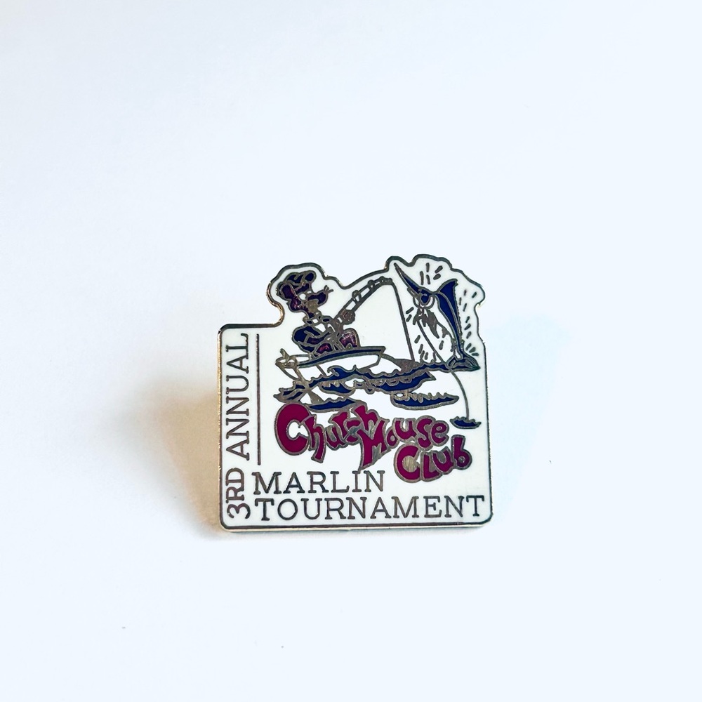 3rd Annual Marlin Tournament Pin